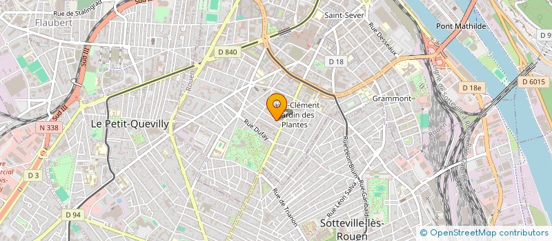 localisation de l'entreprise SYND DE COPRO RES SAINT OUEN PIERRCOURT à ROUEN