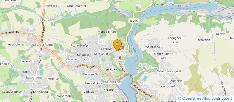 localisation de l'entreprise SYND DE COPRO RESIDENCE 401 LE GOYEN  AUDIERNE