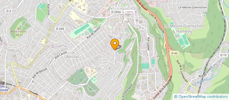 localisation de l'entreprise SYND DE COPRO ROUEN SAPINS à ROUEN