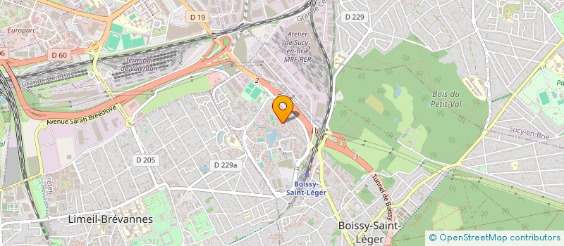 localisation de l'entreprise SYND DE COPRO TOITS DE BOISSY à BOISSY-SAINT-LEGER