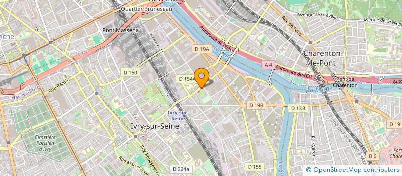 localisation de l'entreprise SYND DE COPROP à IVRY-SUR-SEINE