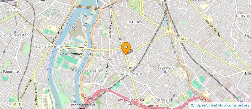 localisation de l'entreprise SYND DE COPROP 16 AV DE L'URSS à TOULOUSE