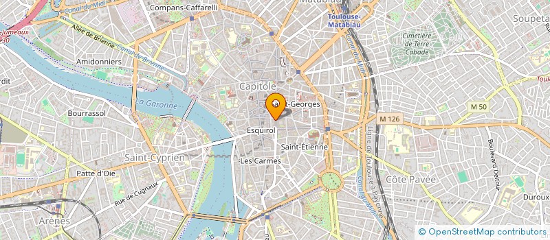 localisation de l'entreprise SYND DE COPROP 17 R ALSACE LORRAINE à TOULOUSE