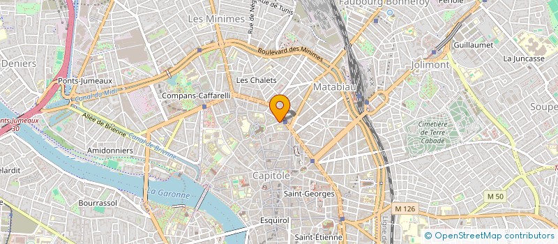 localisation de l'entreprise SYND DE COPROP 19 R SAINT BERNARD  TOULOUSE