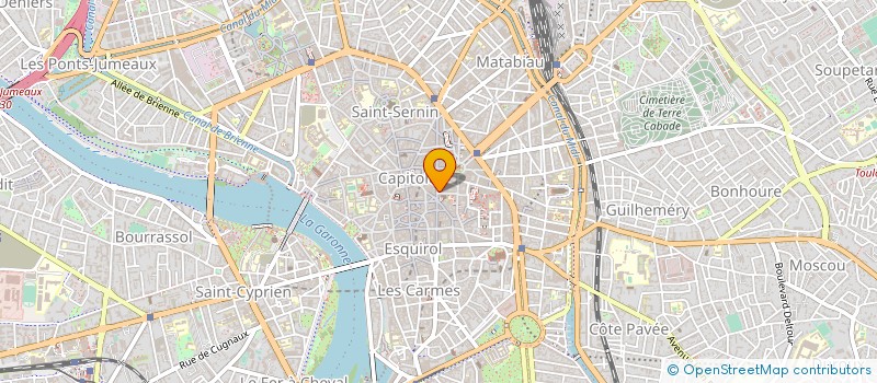 localisation de l'entreprise SYND DE COPROP 24 RUE ALSACE LORRAINE à TOULOUSE