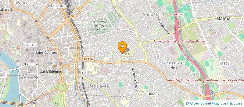 localisation de l'entreprise SYND DE COPROP 3 AV JEAN RIEUX à TOULOUSE