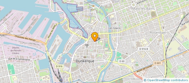 localisation de l'entreprise SYND DE COPROP 31 RUE TERQUEM à DUNKERQUE