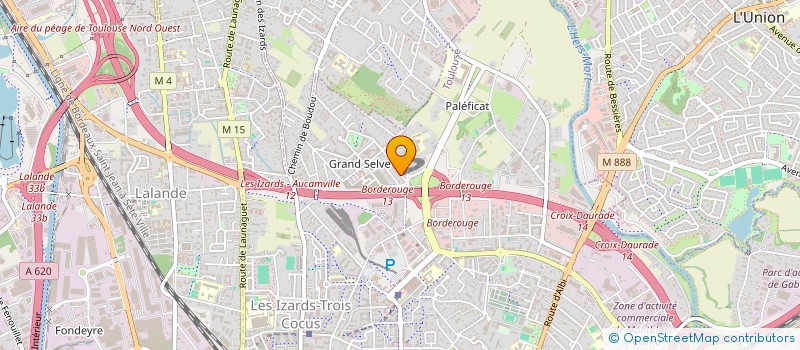 localisation de l'entreprise SYND DE COPROP 46 RUE DU SERGENT VIGNE  TOULOUSE