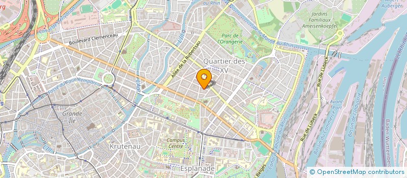 localisation de l'entreprise SYND DE COPROP 50 RUE GEILER à STRASBOURG
