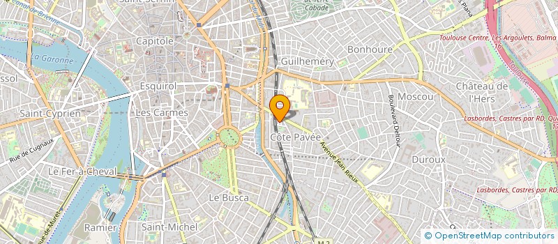 localisation de l'entreprise SYND DE COPROP 68 RUE LOUIS VITET à TOULOUSE