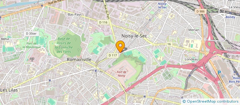 localisation de l'entreprise SYND DE COPROP 98 RUE ANATOLE FRANCE à NOISY-LE-SEC