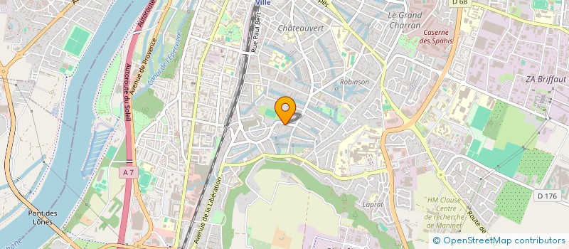 localisation de l'entreprise SYND DE COPROP CAMPANULES  VALENCE