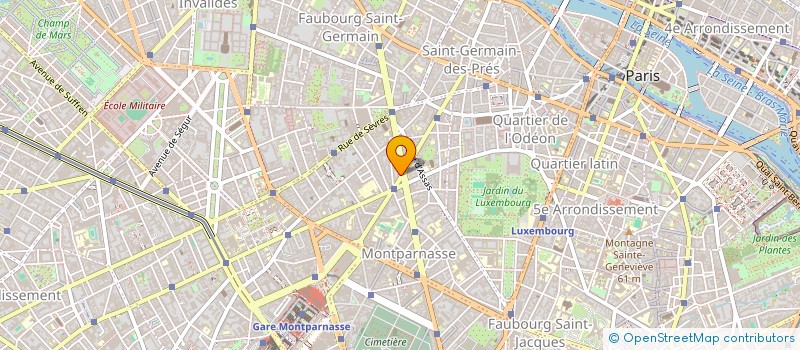 localisation de l'entreprise SYND DE COPROP DU 112 R DE RENNES  PARIS