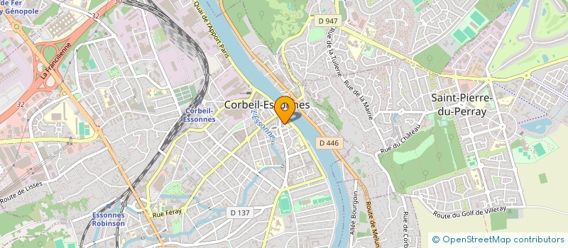 localisation de l'entreprise SYND DE COPROP DU 16 RUE DE LA BOUCHERIE à CORBEIL-ESSONNES