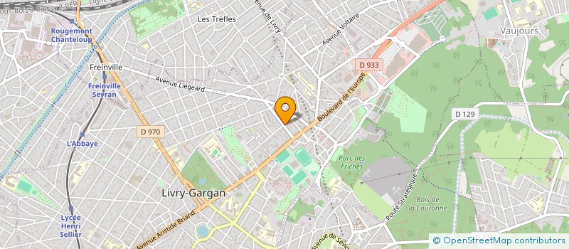 localisation de l'entreprise SYND DE COPROP DU 50 RUE FRANCOIS VILLON  LIVRY-GARGAN