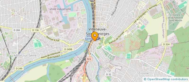 localisation de l'entreprise SYND DE COPROP DU 70 DE PARIS  VILLENEUVE-SAINT-GEORGES