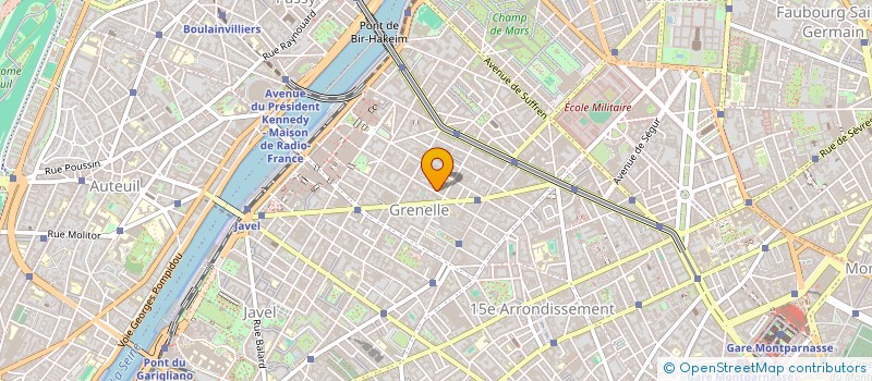 localisation de l'entreprise SYND DE COPROP DU 81 RUE DU THEATRE  PARIS