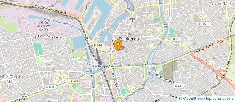 localisation de l'entreprise SYND DE COPROP DU 88 BD ALEXANDRE 3 à DUNKERQUE