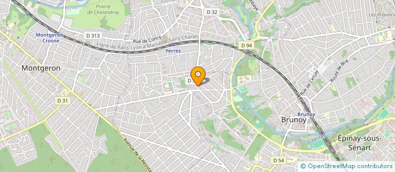 localisation de l'entreprise SYND DE COPROP IMM. 55 RUE GALLIENI à BRUNOY