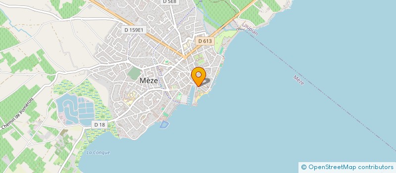 localisation de l'entreprise SYND DE COPROP LA GAVINA à MEZE