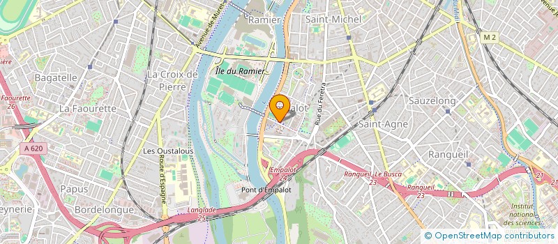 localisation de l'entreprise SYND DE COPROP LA TOUR RUE D'AIX à TOULOUSE