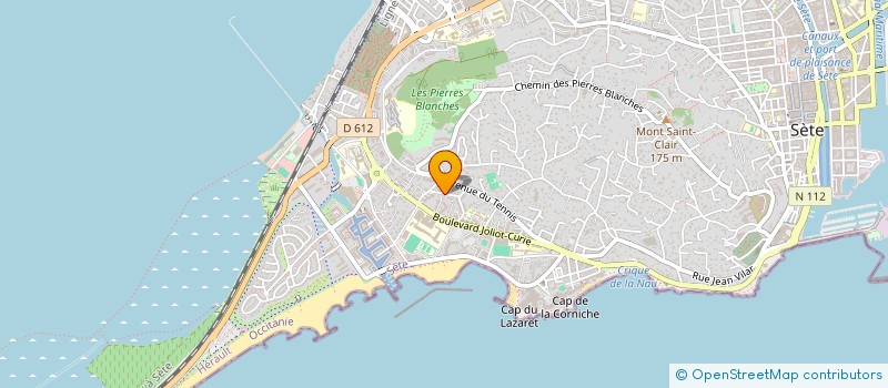 localisation de l'entreprise SYND DE COPROP LE MIRAMAR à SETE