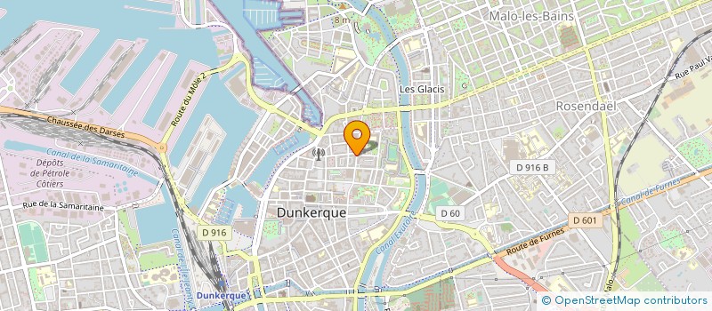 localisation de l'entreprise SYND DE COPROP LEMAIRE-PAUME-TERQUEM à DUNKERQUE