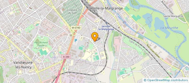 localisation de l'entreprise SYND DE COPROP MARECHAL NEY  JARVILLE-LA-MALGRANGE