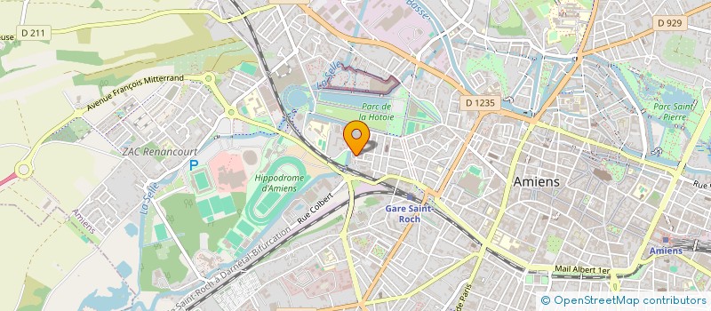 localisation de l'entreprise SYND DE COPROP RES DE L'ABBAYE  AMIENS