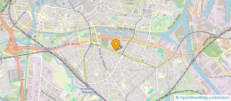 localisation de l'entreprise SYND DE COPROP RES LE MARIANO à STRASBOURG