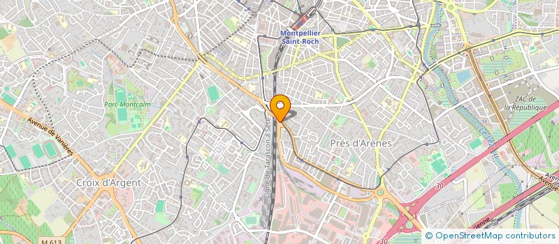 localisation de l'entreprise SYND DE COPROP RES OCTROI DE PALAVAS  MONTPELLIER