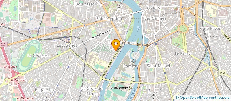 localisation de l'entreprise SYND DE COPROP RESIDENCE ATHENA à TOULOUSE