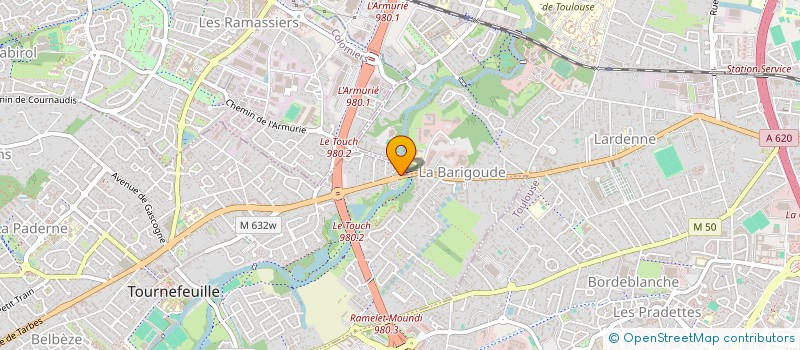 localisation de l'entreprise SYND DE COPROP RESIDENCE AV JEAN JAURES  TOURNEFEUILLE