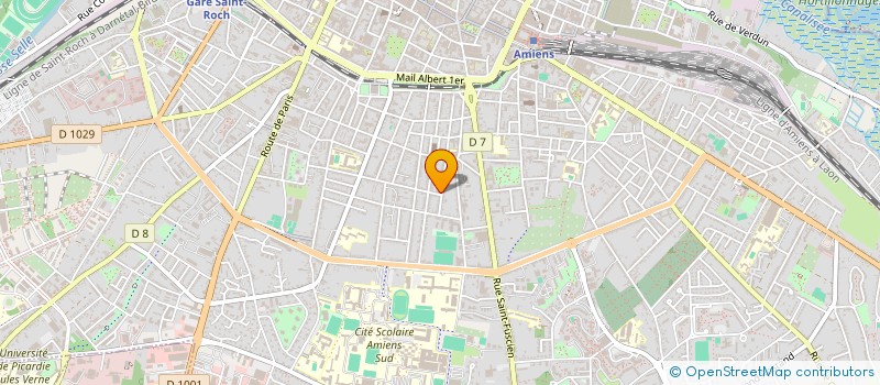 localisation de l'entreprise SYND DE COPROP RESIDENCE D ORLEANS  AMIENS