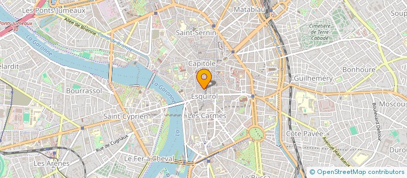 localisation de l'entreprise SYND DE COPROP RESIDENCE DES CHANGES  TOULOUSE