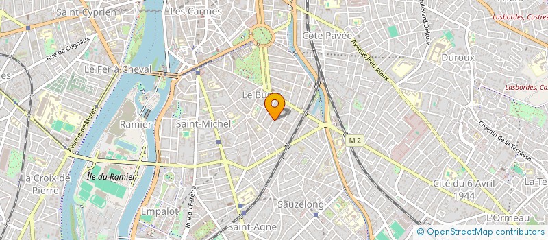 localisation de l'entreprise SYND DE COPROP RESIDENCE GEORGES PICOT à TOULOUSE