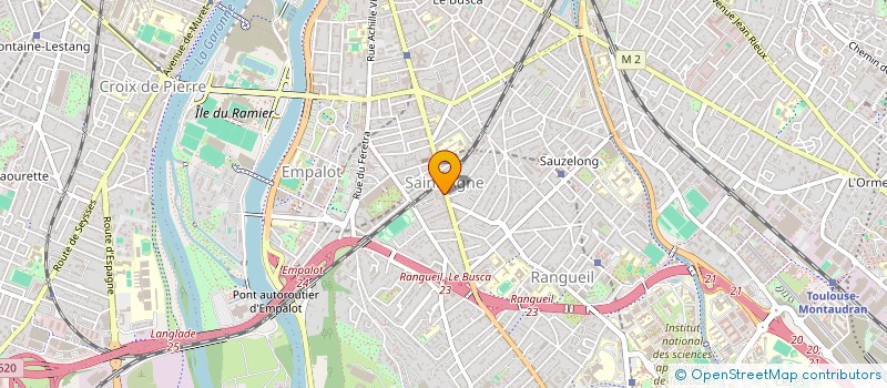 localisation de l'entreprise SYND DE COPROP RESIDENCE L'ORANGERIE à TOULOUSE
