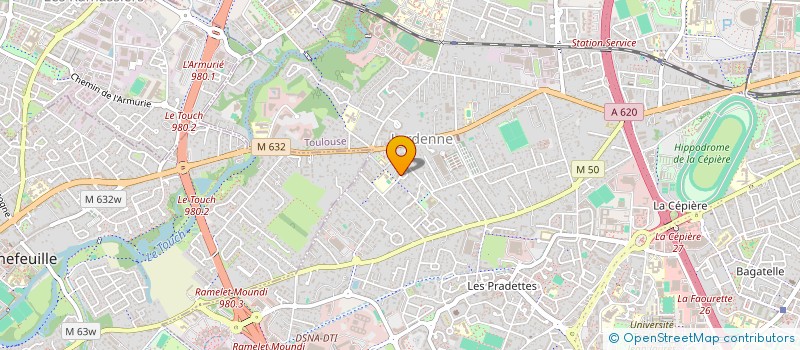 localisation de l'entreprise SYND DE COPROP RESIDENCE PARC LARDENNE à TOULOUSE