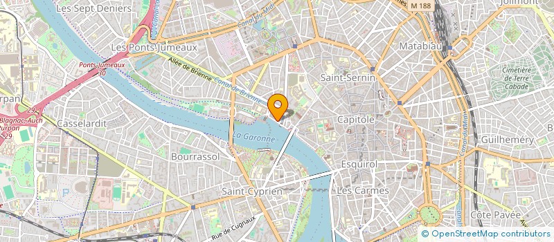 localisation de l'entreprise SYND DE COPROP RESIDENCE PORT ST PIERRE  TOULOUSE