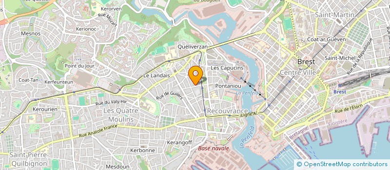 localisation de l'entreprise SYND DE COPROP ST MARC IMMOBILIER à BREST