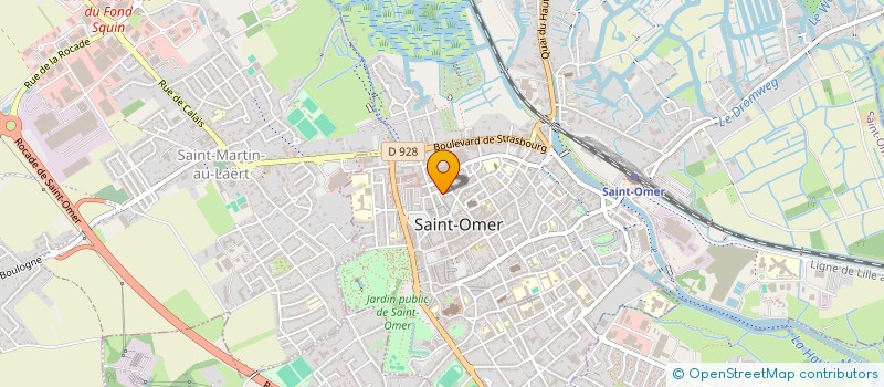 localisation de l'entreprise SYND DE COPROPR RES LE SUGER  SAINT-OMER