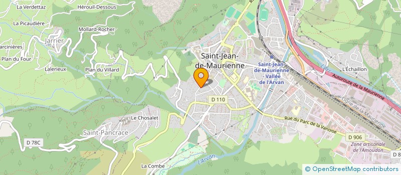 localisation de l'entreprise SYND DE COPROPRI LE MINORET  SAINT-JEAN-DE-MAURIENNE