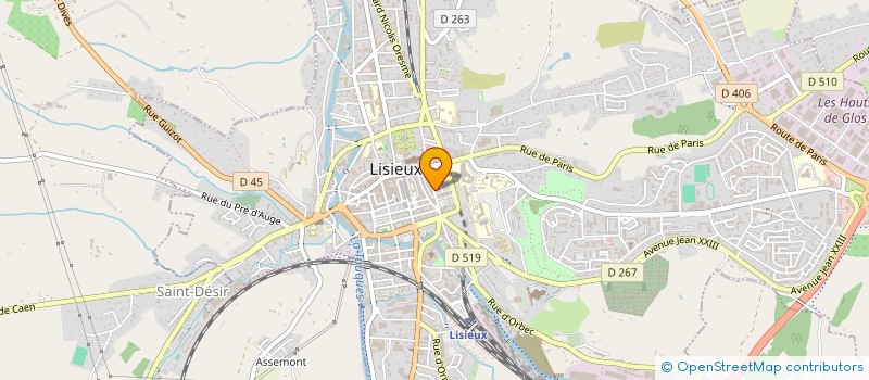 localisation de l'entreprise SYND DE COPROPRIETAIRE CHAR  LISIEUX