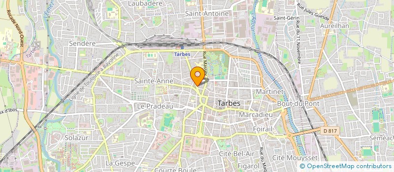 localisation de l'entreprise SYND DE COPROPRIETAIRE RESIDENCE OLYMPIA  TARBES