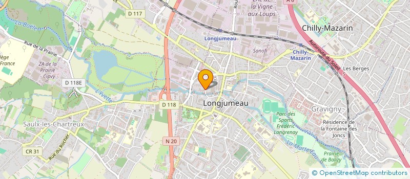 localisation de l'entreprise SYND DE COPROPRIETAIRES 14 18 R BRETAGNE à LONGJUMEAU