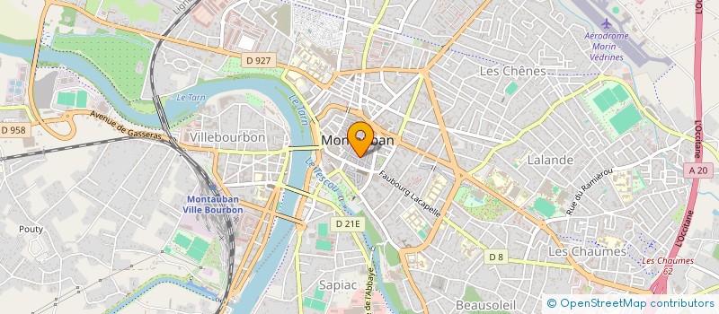 localisation de l'entreprise SYND DE COPROPRIETAIRES  MONTAUBAN