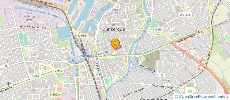 localisation de l'entreprise SYND DE COPROPRIETAIRES 4 RUE CAUMARTIN à DUNKERQUE