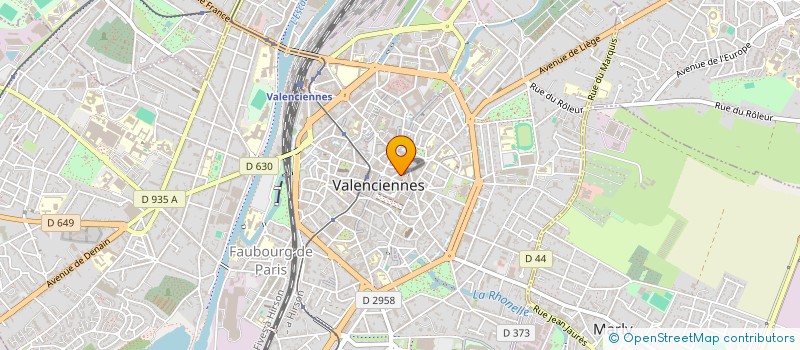 localisation de l'entreprise SYND DE COPROPRIETAIRES à VALENCIENNES