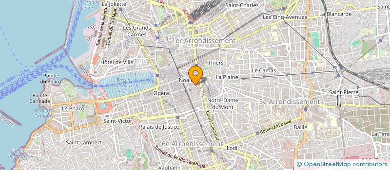 localisation de l'entreprise SYND DE COPROPRIETAIRES 57 RUE D AUBAGNE à MARSEILLE
