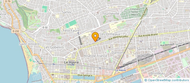 localisation de l'entreprise SYND DE COPROPRIETAIRES ALLAIS à LE HAVRE